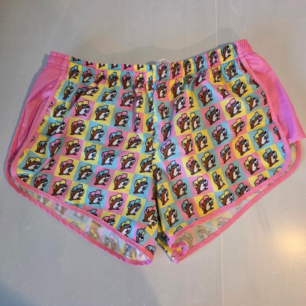 Buc ees‎ multicoloured lined shorts size